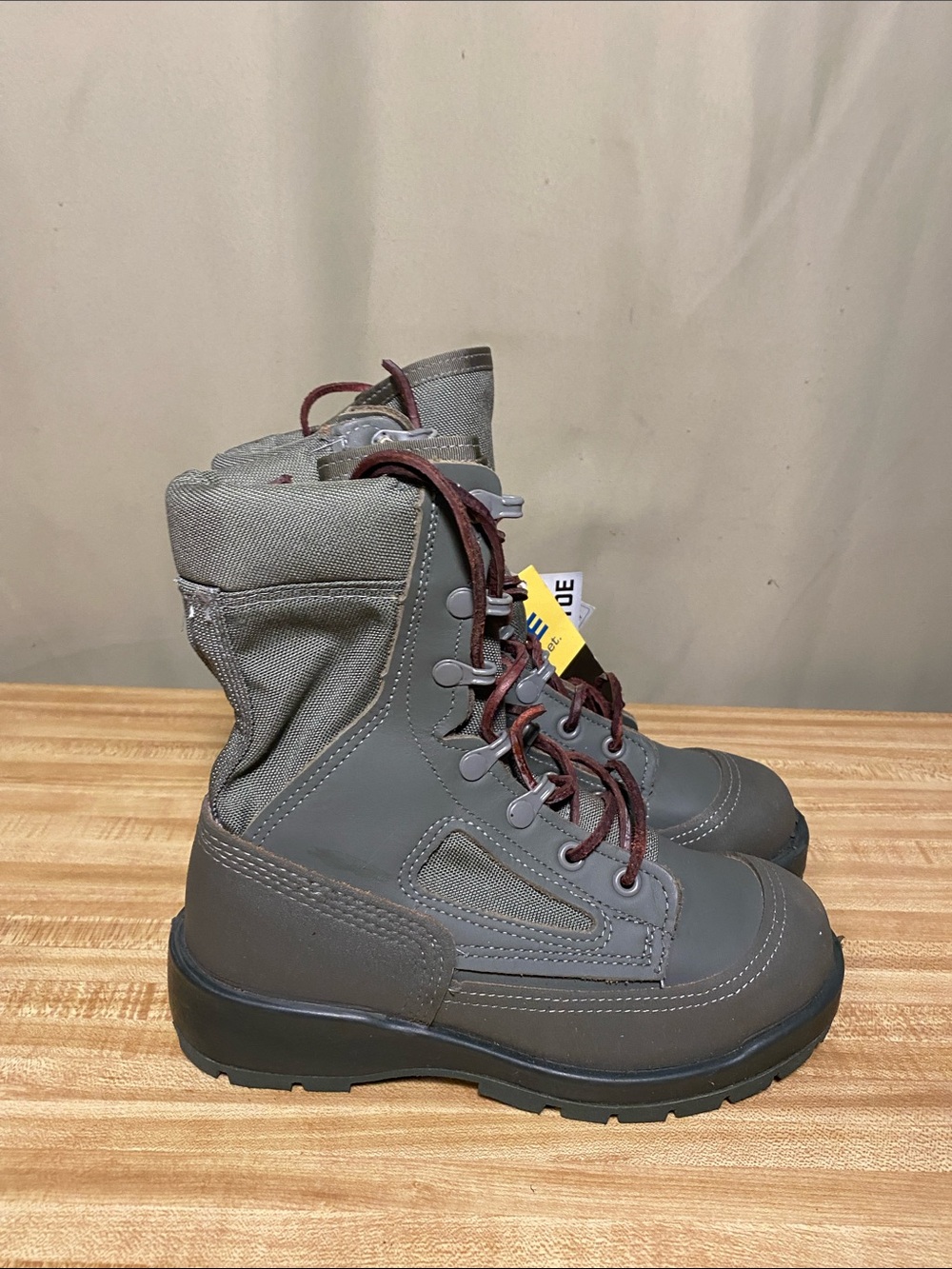 BELLEVILLE USA 630ST  4.5 R US Military Green Steel Toe Combat Boots Men 5/ W 6